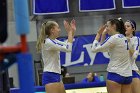 Volleyball vs Emerson  Wheaton College Women's Volleyball vs Emerson College. - Photo by Keith Nordstrom : Wheaton, Volleyball, VB2019